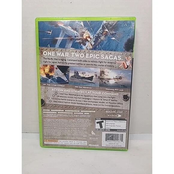 Battlestations Pacific (Microsoft Xbox 360 2009) Complete with Manual CIB TESTED - Picture 2 of 4